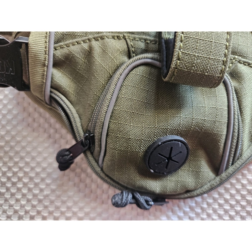 KONG Ultra Durable Dog Harness with Waste Bag Pocket - Olive Green Size Medium - Picture 3 of 6